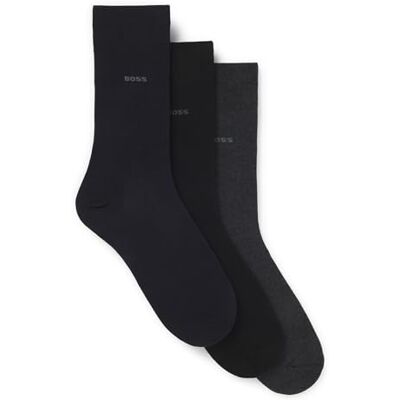 Boss HUGO Business Allround Threepack RS SP 50388453 Lot de 3 paires de chaussettes pour homme, New Open Miscellaneous961, 43-46 EU Boss HUGO Business Allround Threepack RS SP 50388453 Lot de 3 paires de chaussettes pour homme, New Open Miscellaneous961, 43-46 EU