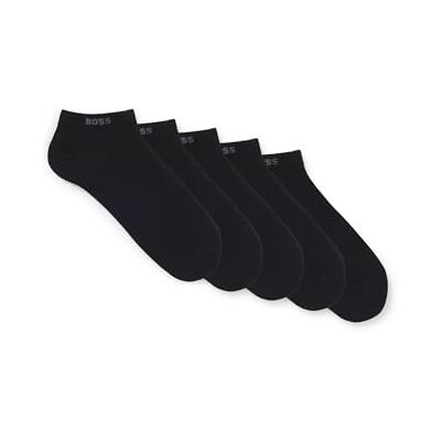 Boss 5p AS Uni CC Chaussettes Ankle_Socks, Noir 1, 45 FR/48 FR Homme Boss 5p AS Uni CC Chaussettes Ankle_Socks, Noir 1, 45 FR/48 FR Homme