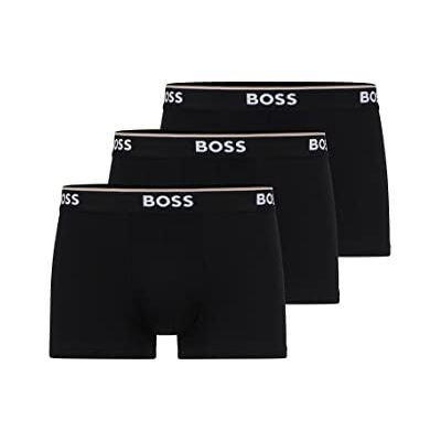 Boss Trunk, Lot de 3 Power pour homme, Noir 001, XXL Boss Trunk, Lot de 3 Power pour homme, Noir 001, XXL