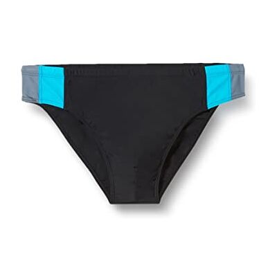 Haute pression Slip de bain pour homme, Noir/Gris/Turquoise, 5 Haute pression Slip de bain pour homme, Noir/Gris/Turquoise, 5
