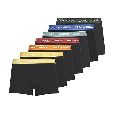 JACK & JONES Trunks 7-Pack Trunks, Black/Pack:black black black black black black black black, XXL JACK & JONES Trunks 7-Pack Trunks, Black/Pack:black black black black black black black black, XXL