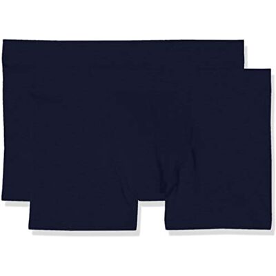Lovable Stretch Cotton Boxer (pack de 2) Homme, Bleu (Bleu 007), XL Lovable Stretch Cotton Boxer (pack de 2) Homme, Bleu (Bleu 007), XL