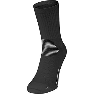JAKO Sokken Met Comfortabele Grip, Uniseks-Volwassene, Zwart, 39-42 JAKO Sokken Met Comfortabele Grip, Uniseks-Volwassene, Zwart, 39-42