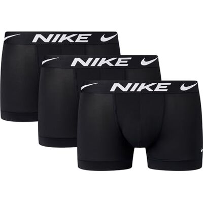 NIKE Boxer pour Homme 3 Unités Noir, Taille XS NIKE Boxer pour Homme 3 Unités Noir, Taille XS