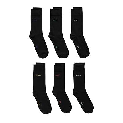GANT Chaussettes pour homme, Noir, 43-45 EU GANT Chaussettes pour homme, Noir, 43-45 EU