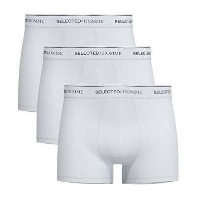 SELECTED HOMME Slhliam 3-pack Trunk Noos Caleçon boxeur Homme (lot de 3) SELECTED HOMME Slhliam 3-pack Trunk Noos Caleçon boxeur Homme (lot de 3)