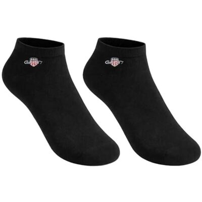 GANT SHIELD ANKLE SOCKS Lot de 2, Noir, 40-42 EU GANT SHIELD ANKLE SOCKS Lot de 2, Noir, 40-42 EU