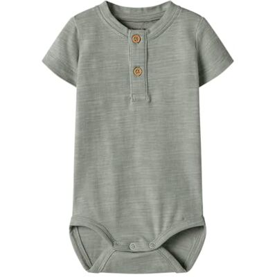 NAME IT Nbmjano Ss Body pour homme, ombre, Numeric_62 NAME IT Nbmjano Ss Body pour homme, ombre, Numeric_62