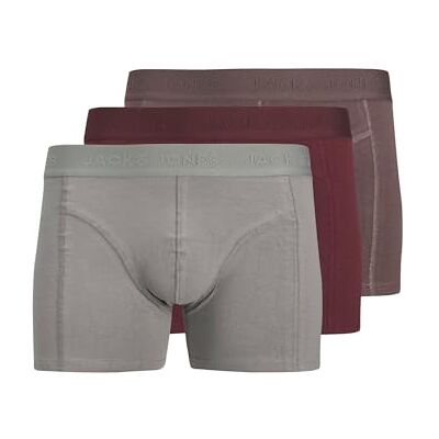 JACK & JONES Jacordinary Trunks Lot de 3 balles de malt pour homme Taille L, Malt Ball, L JACK & JONES Jacordinary Trunks Lot de 3 balles de malt pour homme Taille L, Malt Ball, L
