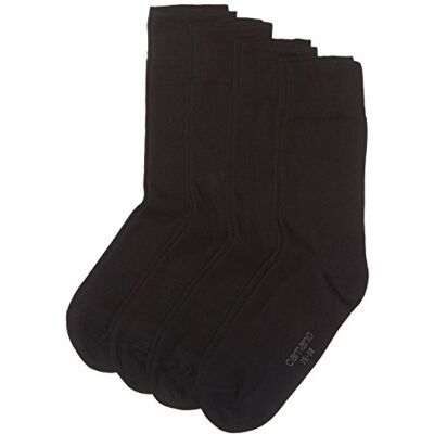 Camano Chaussettes (Lot de 4) Homme, Noir (Black 05), 43-46 EU Camano Chaussettes (Lot de 4) Homme, Noir (Black 05), 43-46 EU