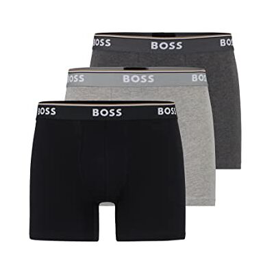 Boss Boxerbr 3p Power Boxer pour homme, Ouvert Grey61, XL Boss Boxerbr 3p Power Boxer pour homme, Ouvert Grey61, XL