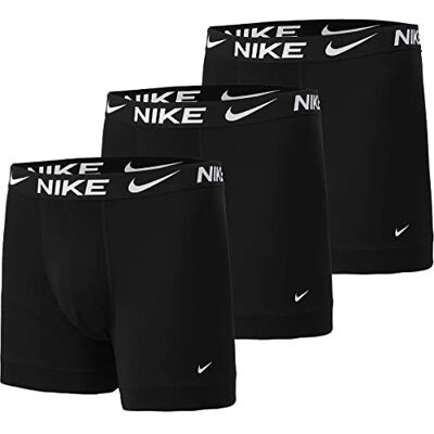 NIKE Dri-Fit Esmicro Lot de 3 boxers pour homme, noir/noir, taille XL NIKE Dri-Fit Esmicro Lot de 3 boxers pour homme, noir/noir, taille XL