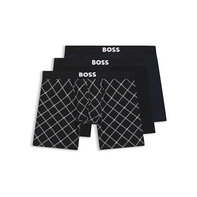 Boss Boxer pour homme, Noir 002, L Boss Boxer pour homme, Noir 002, L