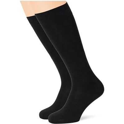 Boss 2P KH Uni MC Chaussettes hautes pour homme Gris anthracite 43-46, Gris anthracite 12, 43-45 EU Boss 2P KH Uni MC Chaussettes hautes pour homme Gris anthracite 43-46, Gris anthracite 12, 43-45 EU