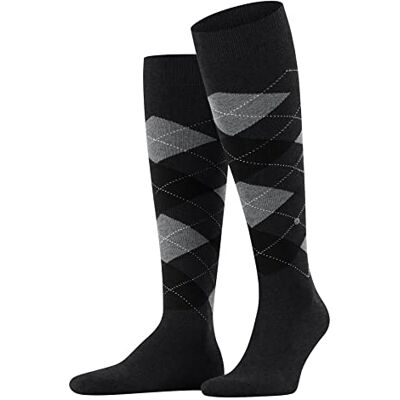 Burlington King M Kh coton fantaisie 1 paire, Chaussettes longues Homme, Gris New Grey 3985, 40-46 Burlington King M Kh coton fantaisie 1 paire, Chaussettes longues Homme, Gris New Grey 3985, 40-46