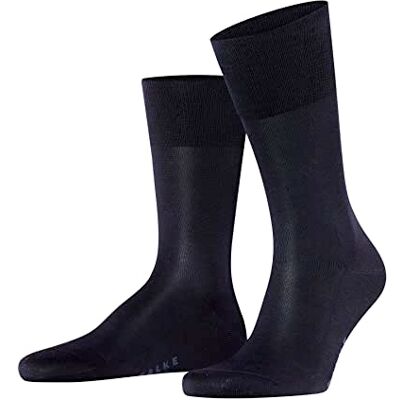 FALKE Tiago M SO coton fil d'Écosse unies 1 paire, Chaussettes Homme, Bleu (Dark Navy 6375) nouveau écologique, 41-42 FALKE Tiago M SO coton fil d'Écosse unies 1 paire, Chaussettes Homme, Bleu (Dark Navy 6375) nouveau écologique, 41-42