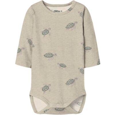 NAME IT Nbmjamie Ls Body Box pour homme, mélange Peyote, Numeric_68 NAME IT Nbmjamie Ls Body Box pour homme, mélange Peyote, Numeric_68