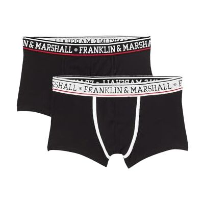 Marshall Boxer Optio Pantalons Homme, Black/White/Red, XL Marshall Boxer Optio Pantalons Homme, Black/White/Red, XL