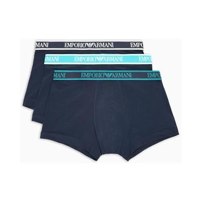 Giorgio Armani Man Core Logoband Lot de 3 boxers Bleu XXL, Armani Blu/Armani Bl, XXL Giorgio Armani Man Core Logoband Lot de 3 boxers Bleu XXL, Armani Blu/Armani Bl, XXL