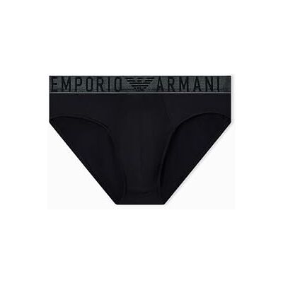Giorgio Armani Slip en microfibre essentiel pour homme, Noir, M Giorgio Armani Slip en microfibre essentiel pour homme, Noir, M