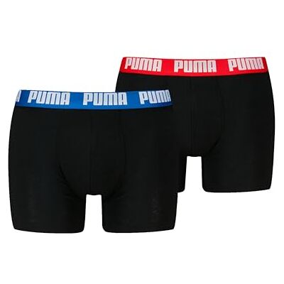 PUMA Men Everyday Boxer 10p Sous-vêtements Homme (lot de 2) PUMA Men Everyday Boxer 10p Sous-vêtements Homme (lot de 2)