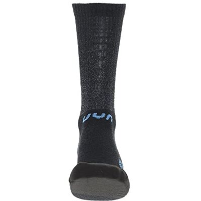 UYN Chaussettes de cyclisme Aero pour homme, Noir/turquoise, 41 EU UYN Chaussettes de cyclisme Aero pour homme, Noir/turquoise, 41 EU