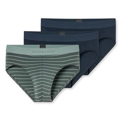 Schiesser Slip pour homme, Assortis 12_180198, 2 Schiesser Slip pour homme, Assortis 12_180198, 2