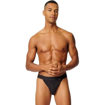 Skiny Cotton Retro Slip Homme, Noir, L Skiny Cotton Retro Slip Homme, Noir, L