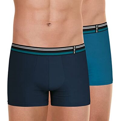Athena Duo Eco LN82,Lot de 2 Boxers,sous-Vêtements Homme, Marine-Bleu, L, Marine/Bleu, L Athena Duo Eco LN82,Lot de 2 Boxers,sous-Vêtements Homme, Marine-Bleu, L, Marine/Bleu, L