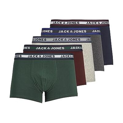 JACK & JONES Boxers Pack de 5 Boxers Dark Grey Melange XL Dark Grey Melange XL JACK & JONES Boxers Pack de 5 Boxers Dark Grey Melange XL Dark Grey Melange XL