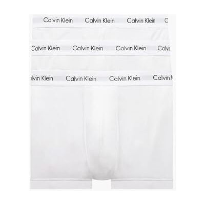 Calvin Lot de 3 boxers pour homme, Blanc, L, Blanc., L Calvin Lot de 3 boxers pour homme, Blanc, L, Blanc., L