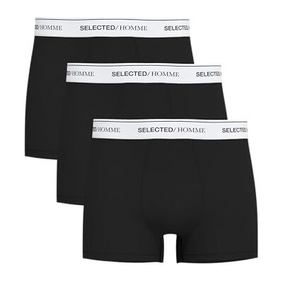SELECTED HOMME Slhliam 3-pack Trunk Noos Caleçon boxeur Homme (lot de 3) SELECTED HOMME Slhliam 3-pack Trunk Noos Caleçon boxeur Homme (lot de 3)