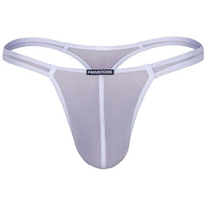 Manstore M101 String élastique blanc, taille XL Manstore M101 String élastique blanc, taille XL