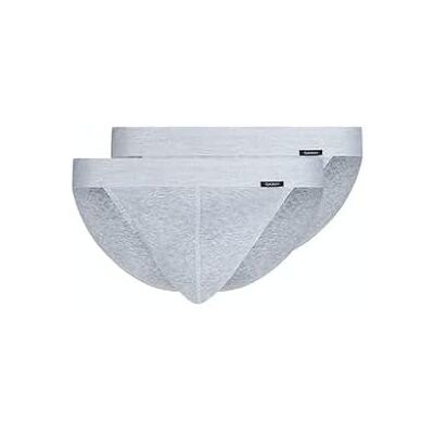 Skiny Cotton Retro Slip Homme, Mélange Argenté., M Skiny Cotton Retro Slip Homme, Mélange Argenté., M