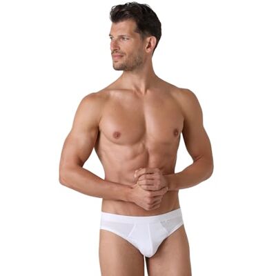 Lovable LVB® Supima Stretch Cotton Boxer, Blanc (Bianco 003), Large (Taille Fabricant: 5) Homme, Blanc (Bianco 003), L Lovable LVB® Supima Stretch Cotton Boxer, Blanc (Bianco 003), Large (Taille Fabricant: 5) Homme, Blanc (Bianco 003), L