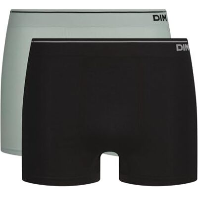 DIM Homme Sans Couture Coton x2 Boxer Confort Ultra Stretch Coton Doux Finition Invisible Maintien Optimal DIM Homme Sans Couture Coton x2 Boxer Confort Ultra Stretch Coton Doux Finition Invisible Maintien Optimal