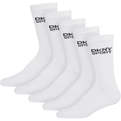 DKNY Radde Men'S Socks, Cotton Blend Crew Socks, Moisture Wicking Socks, Knitted Logo, Mens Thick Socks, Breathable And Comfortable Ankle Socks, Set Of 5 Classic Crew Socks, Size 7-11 DKNY Radde Men'S Socks, Cotton Blend Crew Socks, Moisture Wicking Socks, Knitted Logo, Mens Thick Socks, Breathable And Comfortable Ankle Socks, Set Of 5 Classic Crew Socks, Size 7-11