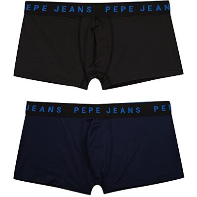 Pepe Jeans Maillot de bain ajusté pour homme (Pack de 2), Dulwich Blue, M Pepe Jeans Maillot de bain ajusté pour homme (Pack de 2), Dulwich Blue, M