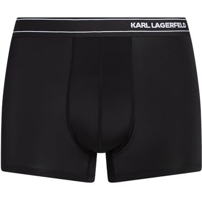 KARL LAGERFELD B.V Stripe Logo Micro Trunk Lot de 3 boxers Noir Taille XL, Noir, XL KARL LAGERFELD B.V Stripe Logo Micro Trunk Lot de 3 boxers Noir Taille XL, Noir, XL