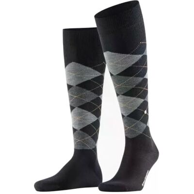 Burlington Edinburgh M Kh laine fantaisie 1 paire, Chaussettes longues Homme, Noir Black 3000, 40-46 Burlington Edinburgh M Kh laine fantaisie 1 paire, Chaussettes longues Homme, Noir Black 3000, 40-46