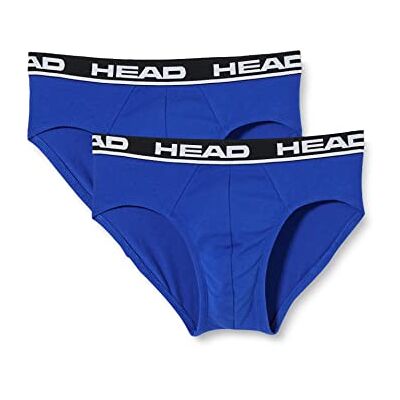 HEAD Men's Brief Court Homme, Bleu/Noir, S HEAD Men's Brief Court Homme, Bleu/Noir, S
