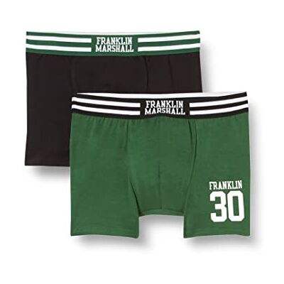 Marshall Boxer Optio Pantalons Homme, Dark Green/Black/White, S Marshall Boxer Optio Pantalons Homme, Dark Green/Black/White, S