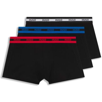 HUGO Boxer pour homme, Noir, S HUGO Boxer pour homme, Noir, S