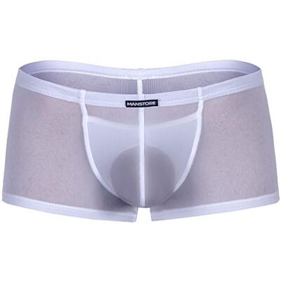 Manstore 2-06168 Hysterie Boxer Push up Homme Blanc Taille M Manstore 2-06168 Hysterie Boxer Push up Homme Blanc Taille M