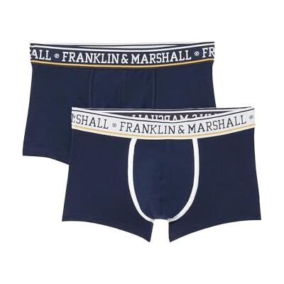 Marshall Boxer Optio Pantalons Homme, Blue/White/Gold, S Marshall Boxer Optio Pantalons Homme, Blue/White/Gold, S