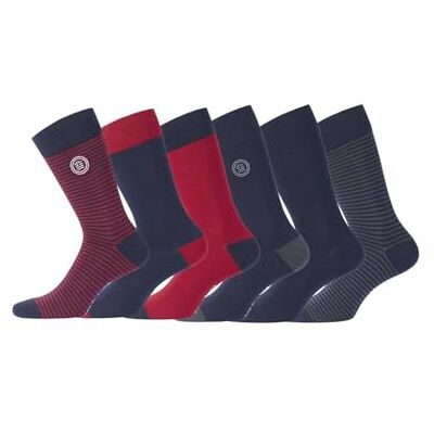 Blanco Chaussettes Hautes Homme Coton, Socquettes Homme, Anti-Démangeaison, Durable (Lot de 6), AS1/BC, 18-20 Blanco Chaussettes Hautes Homme Coton, Socquettes Homme, Anti-Démangeaison, Durable (Lot de 6), AS1/BC, 18-20