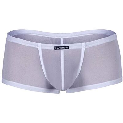 Manstore BOXER COURT BLANC BUNGEE EN TULLE FIN M101 Taille XXL Rouge Homme Manstore BOXER COURT BLANC BUNGEE EN TULLE FIN M101 Taille XXL Rouge Homme