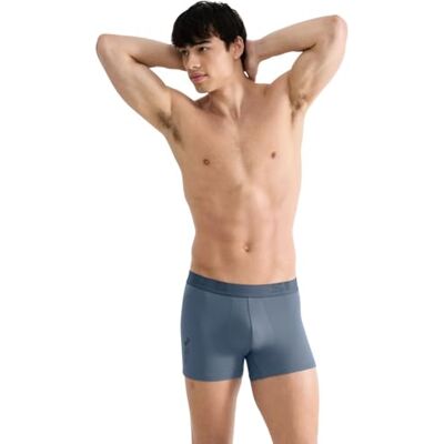 Sloggi men Men's SLG Base Soft Trunk C2P Lot de 2 slips pour homme, combinaison bleu clair, taille L Sloggi men Men's SLG Base Soft Trunk C2P Lot de 2 slips pour homme, combinaison bleu clair, taille L