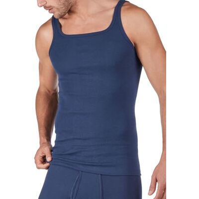 Huber Comfort Achselshirt Tricot Homme, Bleu Marine (0386)., XXL Huber Comfort Achselshirt Tricot Homme, Bleu Marine (0386)., XXL