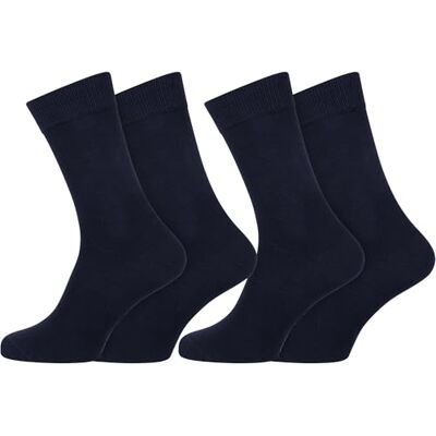 Nur Die Lot de 2 paires de chaussettes d'affaires en coton pour homme (taille 39-46) Basic Simple & Motif classique Fil de caoutchouc Chaussettes en coton Tige moyenne Homme Nur Die Lot de 2 paires de chaussettes d'affaires en coton pour homme (taille 39-46) Basic Simple & Motif classique Fil de caoutchouc Chaussettes en coton Tige moyenne Homme